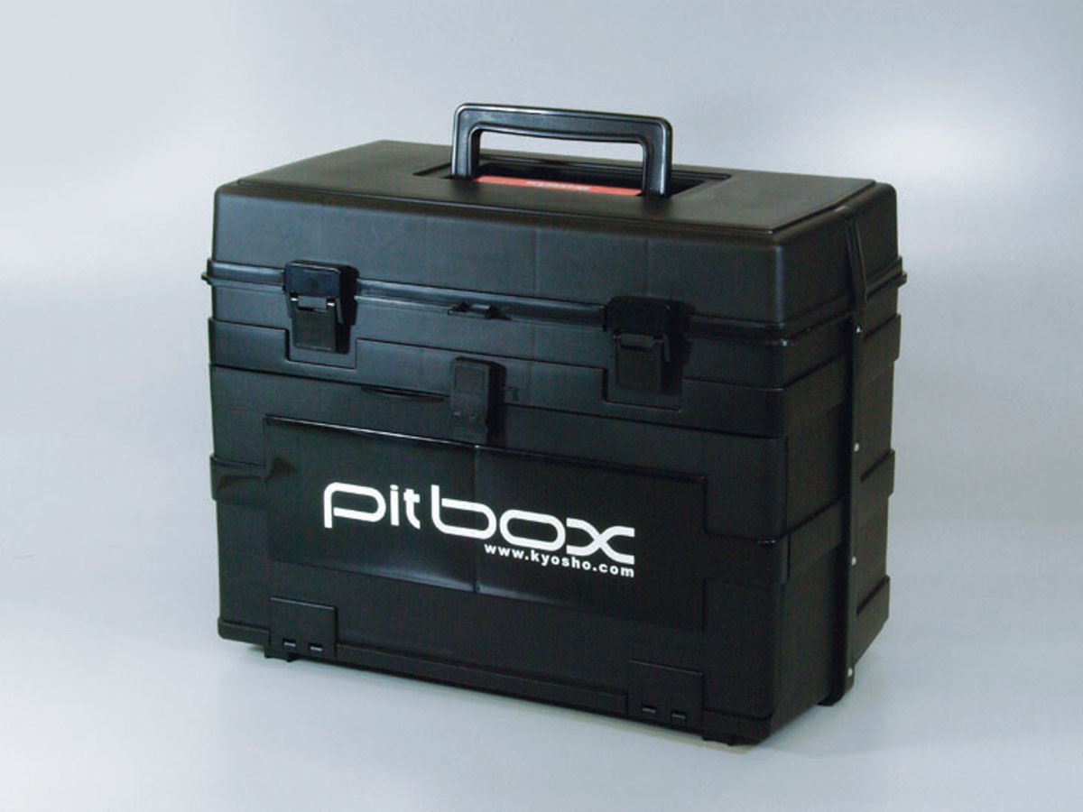 Kyosho Black Pitbox 420X240X330Mm