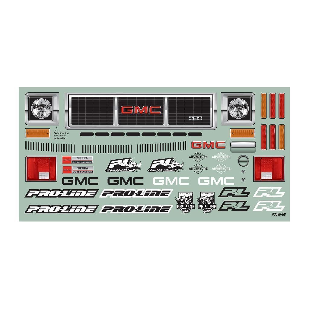 Proline 1/10 1973 Gmc Sierra 3500 Clear Body 12.3In (313mm) Wheelbase