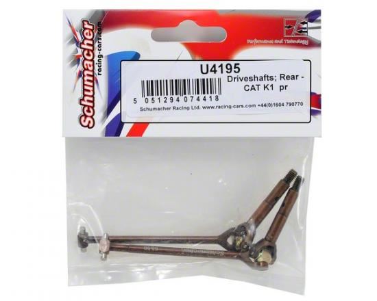 Schumacher Driveshafts; Rear - CAT K1 pr