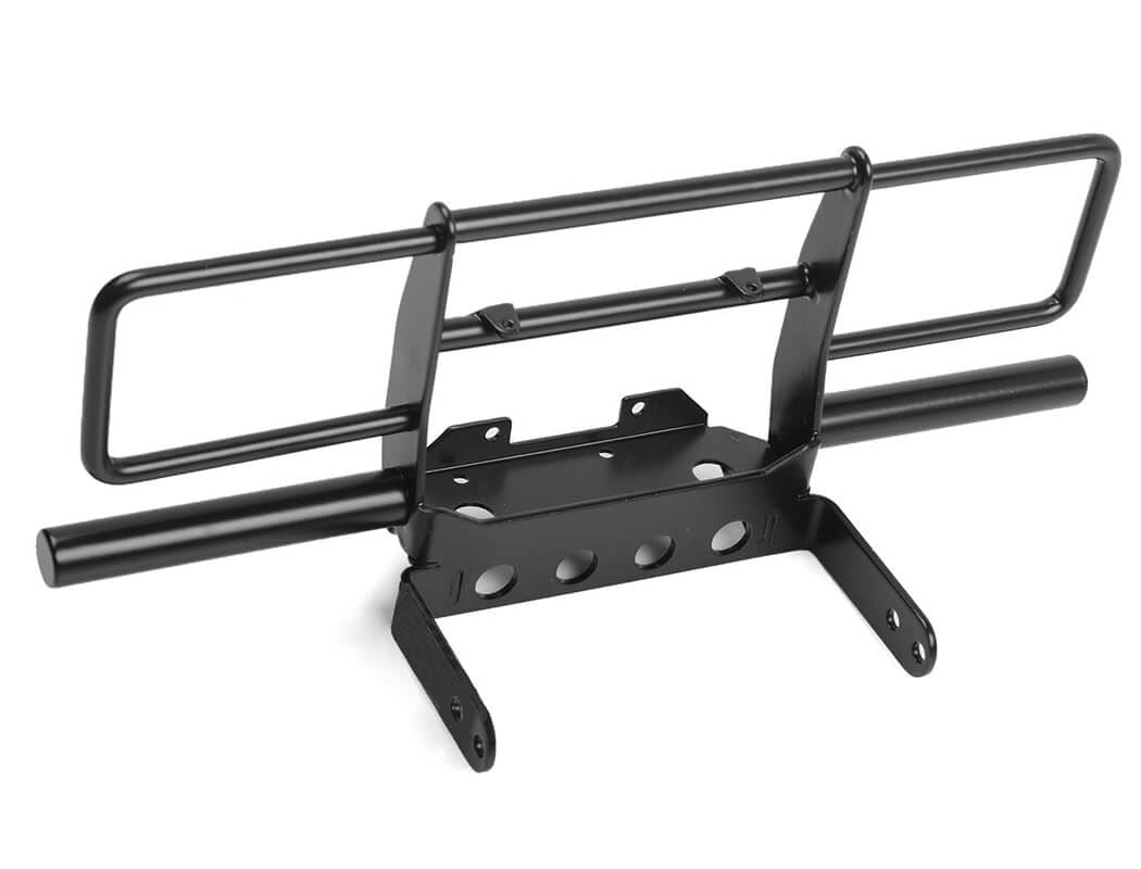 RC4WD OXER STEEL FRONT WINCH BUMPER W/ IPF LIGHTS FOR VANQUISH VS4-10 ORIGIN BODY (BLACK)