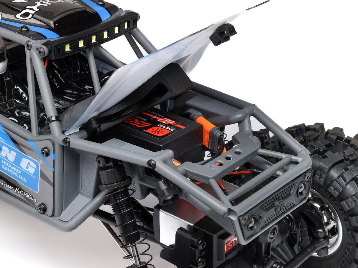 Axial 1/18 Utb18 Capra 4Ws 4Wd Trail Buggy Rtr With Bat/Chg Blue