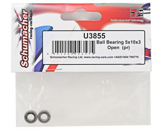 Schumacher Ball Bearing 5x10x3 Open (pr)