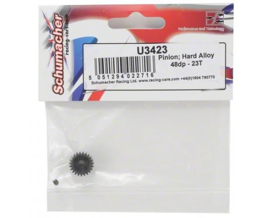 Schumacher Pinion; Hard Alloy 48dp - 23T