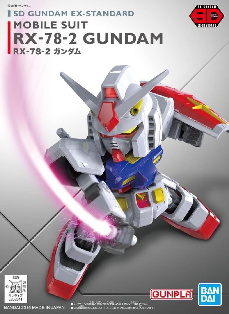 Bandai Hobby Sd Gundam Ex Standard Rx-78-2 Gundam