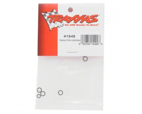 TRAXXAS Washers, Teflon 4x6x.5mm