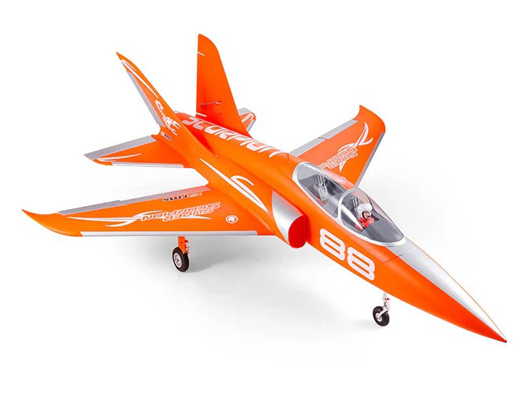 Fms 90Mm Edf Super Scorpion Pnp V2 8S Jet - Orange