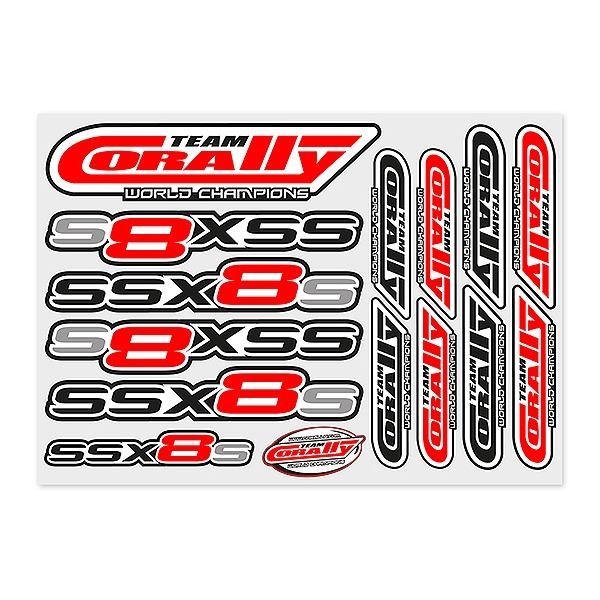 Corally Stickersheet Ssx8S Precut 210X148mm 1 Pc