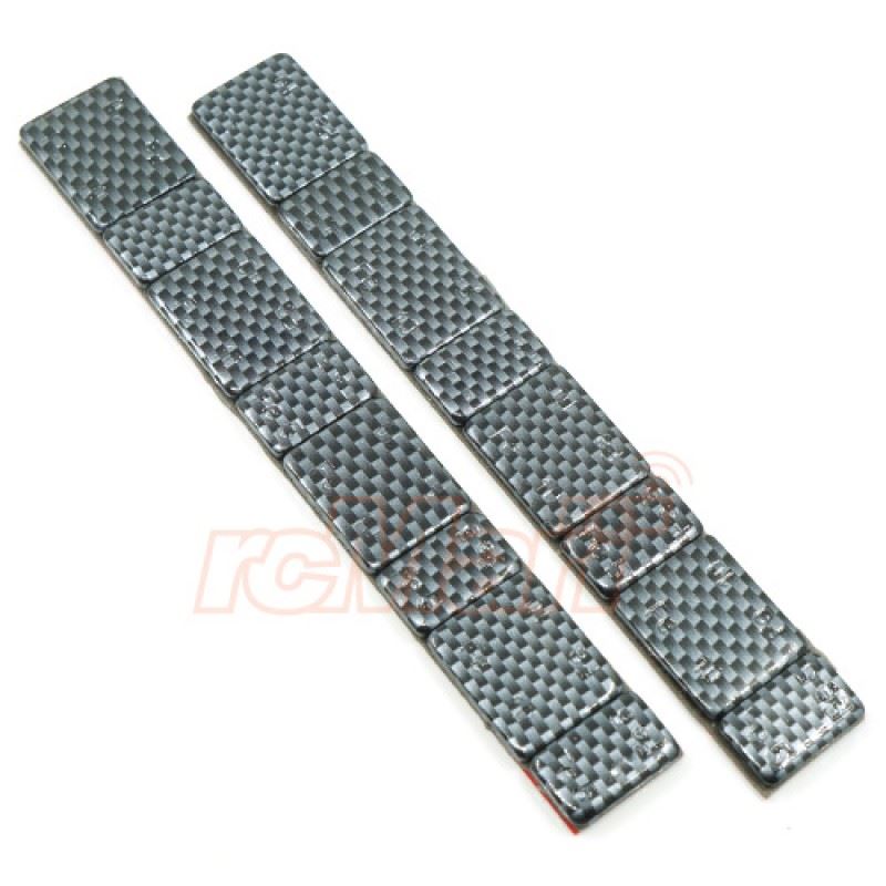 Yeah Racing RC Balance Weight 5g 10g 8pcs each Graphite design ver