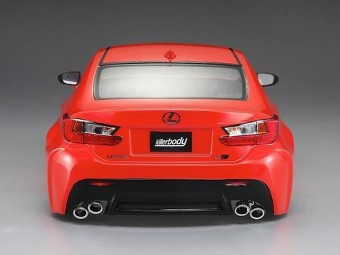 Killerbody Lexus RC F 195mm Finished Body Orange -