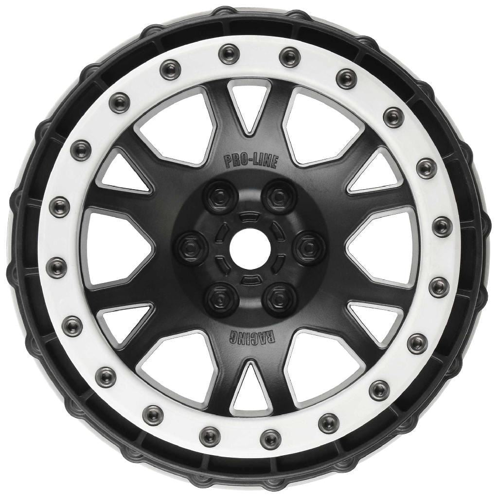 Proline 1/5 Impulse Pro-Loc Front/Rear 24mm X-Maxx Wheels (2) Black/
