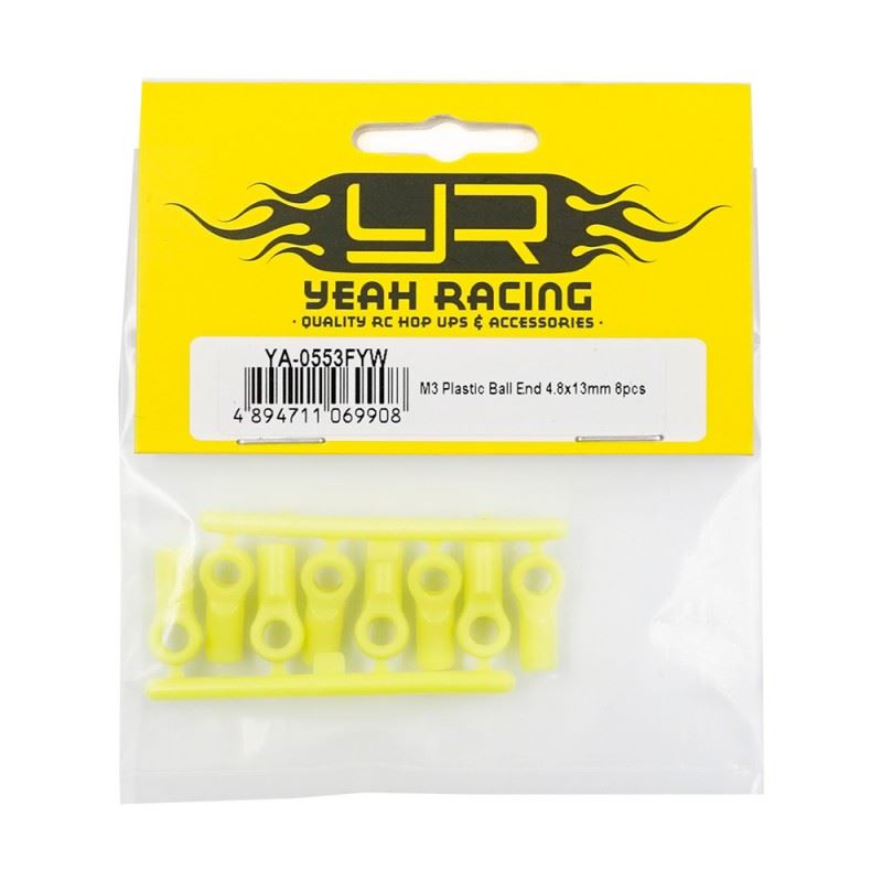 Yeah Racing M3 Plastic Ball End 4.8X13Mm 8Pcs