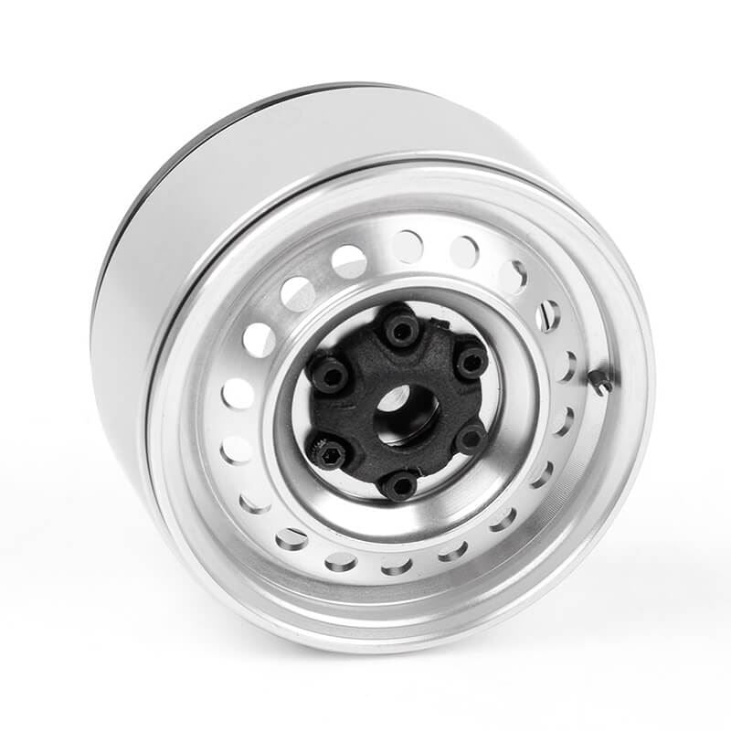 RC4WD RAD 1.9 ALUMINUM INTERNAL BEADLOCK WHEELS (SILVER)