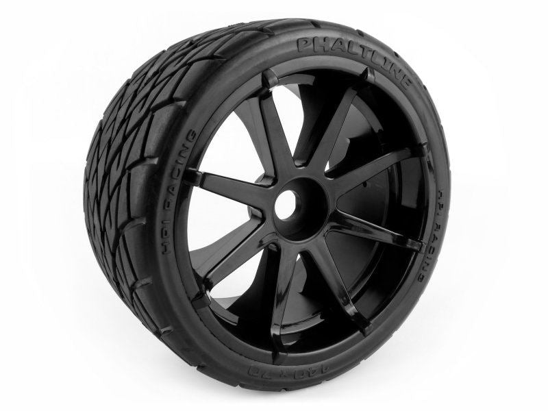 Mounted Phaltine Tire On 3256 Blast Black Wheel