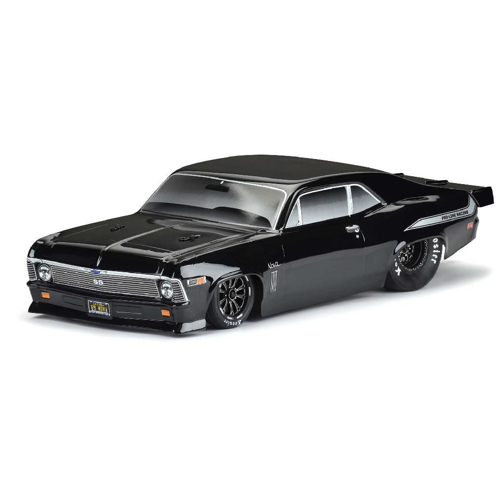 Proline 1/10 1969 Chevrolet Nova Tough-Color Black Body: Drag Car
