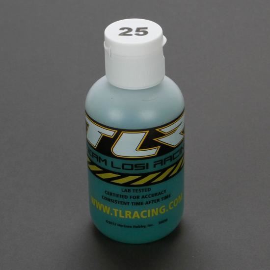 TLR Silicone Shock Oil, 25wt, 4oz