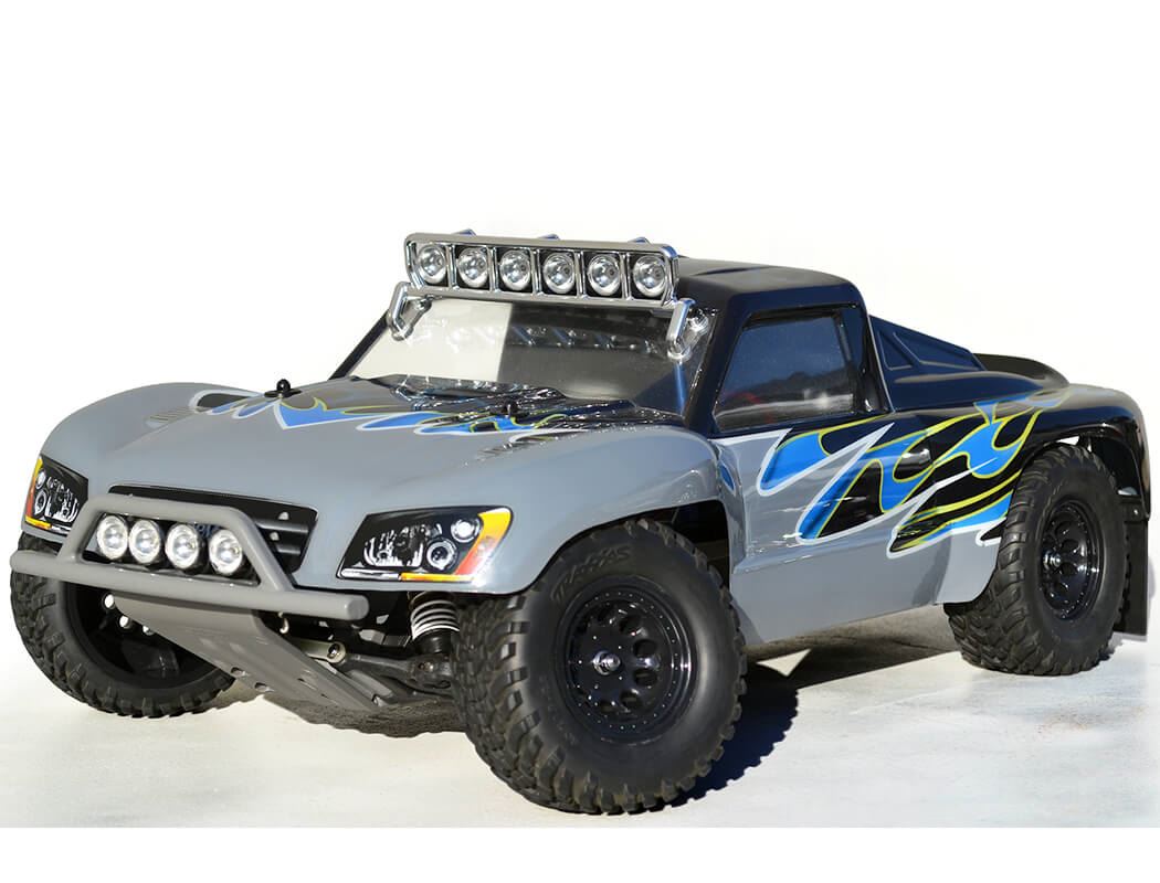 Rpm Front Bumper For Traxxas Slash 4X4 - Grey