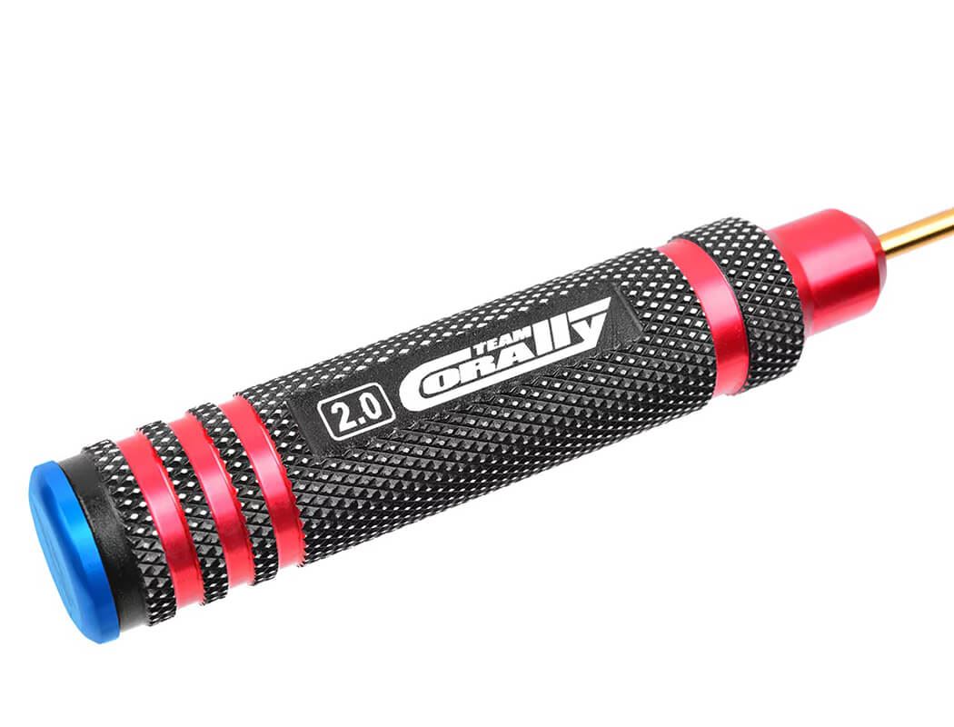 Corally Pro Nut Driver Set Ti Ni Coated 4.0/5.5/7.0/8.0Mm