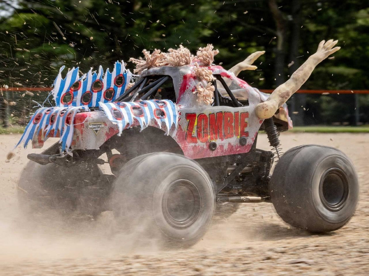 Losi 1/18 Mini Lmt Zombie 2S 4X4 Rtr Brushed Monster Truck (Batte