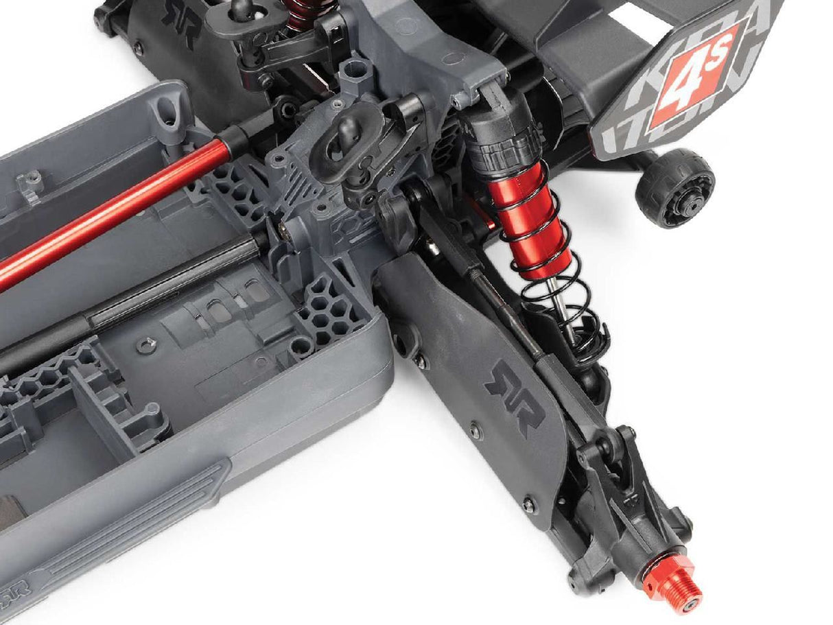 Arrma 1/10 Kraton 4x4 4S BLX Centre Diff Speed MT (Red)