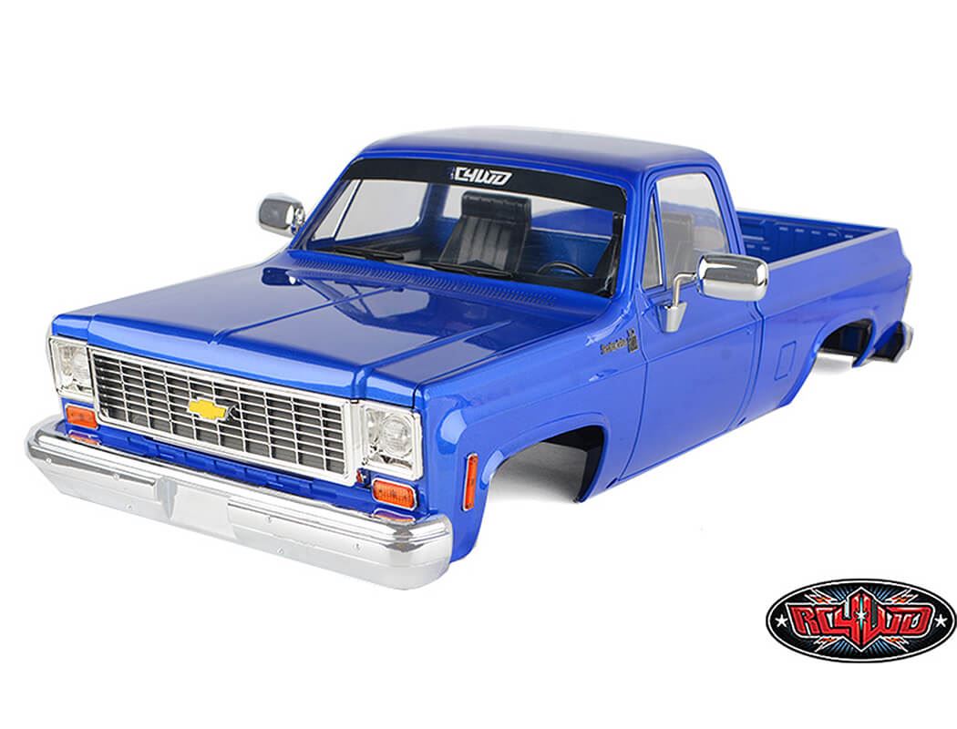 Rc4Wd Chevrolet K10 Scottsdale Hard Body Complete Set (Blue)