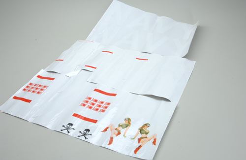 Black Horse Corsair 50cc - Decal Set