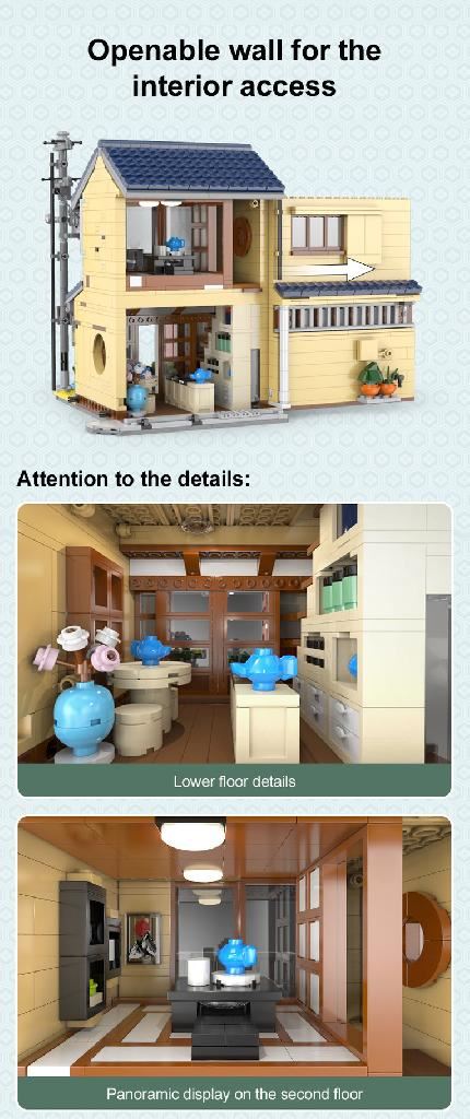 Cada Japanese Kissaten Tea Shop - 1200 Pcs
