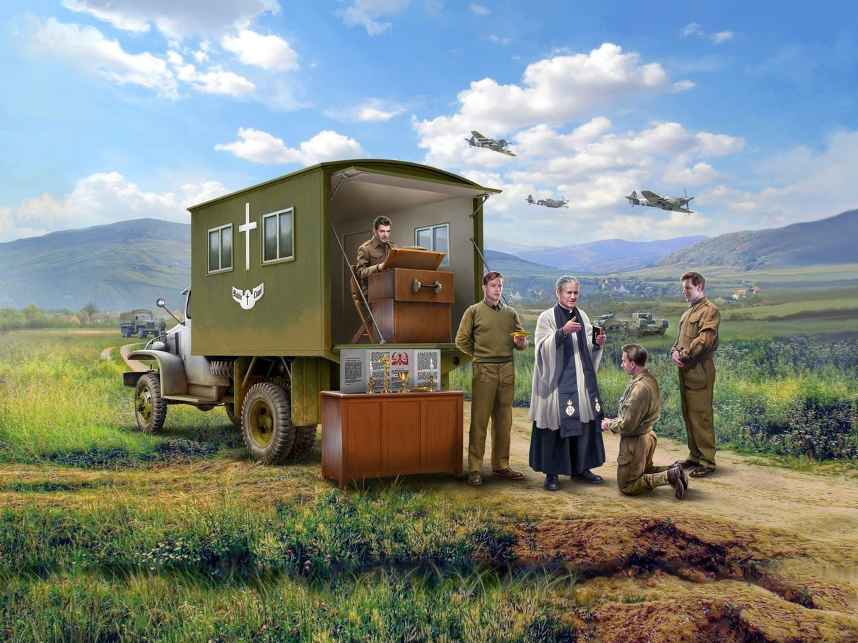 Icm Confession Before The Fight, Wwii Mobile Field Chapel