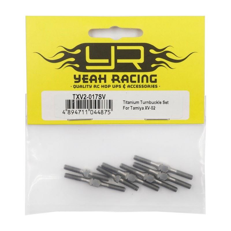 Yeah Racing Titanium Turnbuckle Set For Tamiya XV-02