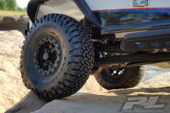 Proline Bf Goodrich K02 1.9"G8 Rock Terrain Tyres W/Mem. Foam