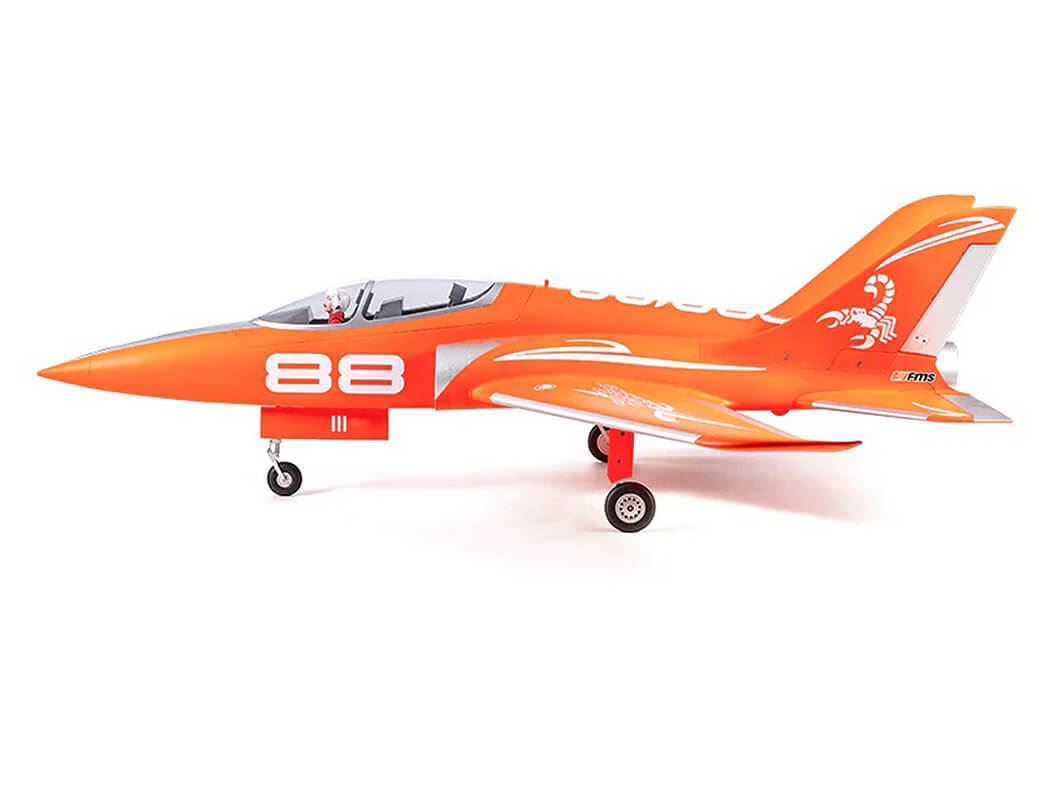 Fms 90Mm Edf Super Scorpion Pnp V2 6S Jet - Orange