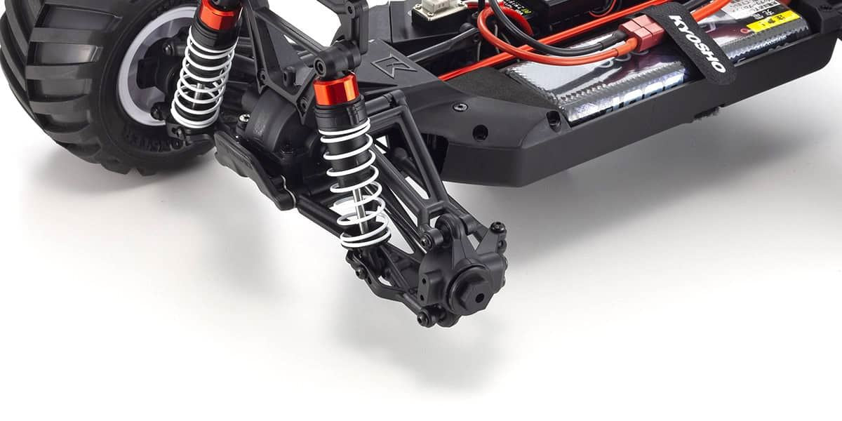 Kyosho Fazer Fz02-L Madvan Ve 4Wd 1:10 Readyset T1 Rouge - 34491T1C