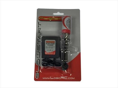 FUSION Glowstart (1800mAH 1.2V NiMH) + UK Charger