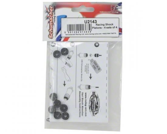 Schumacher One Piece Shock Pistons - 4 sets of 3