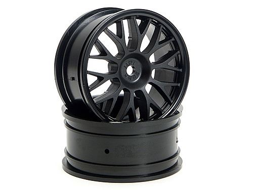 HPI Mesh Wheel 26mm (Black)(1mm Offset)