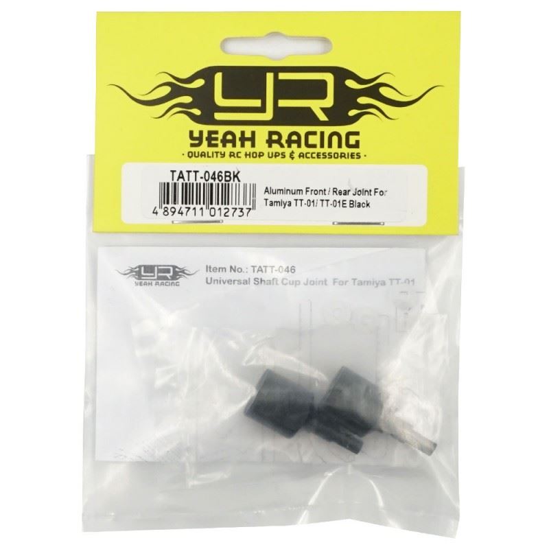 Yeah Racing G45 Steel Front or Rear Diff Outdrive For Tamiya TT-01/ TT-01E Black