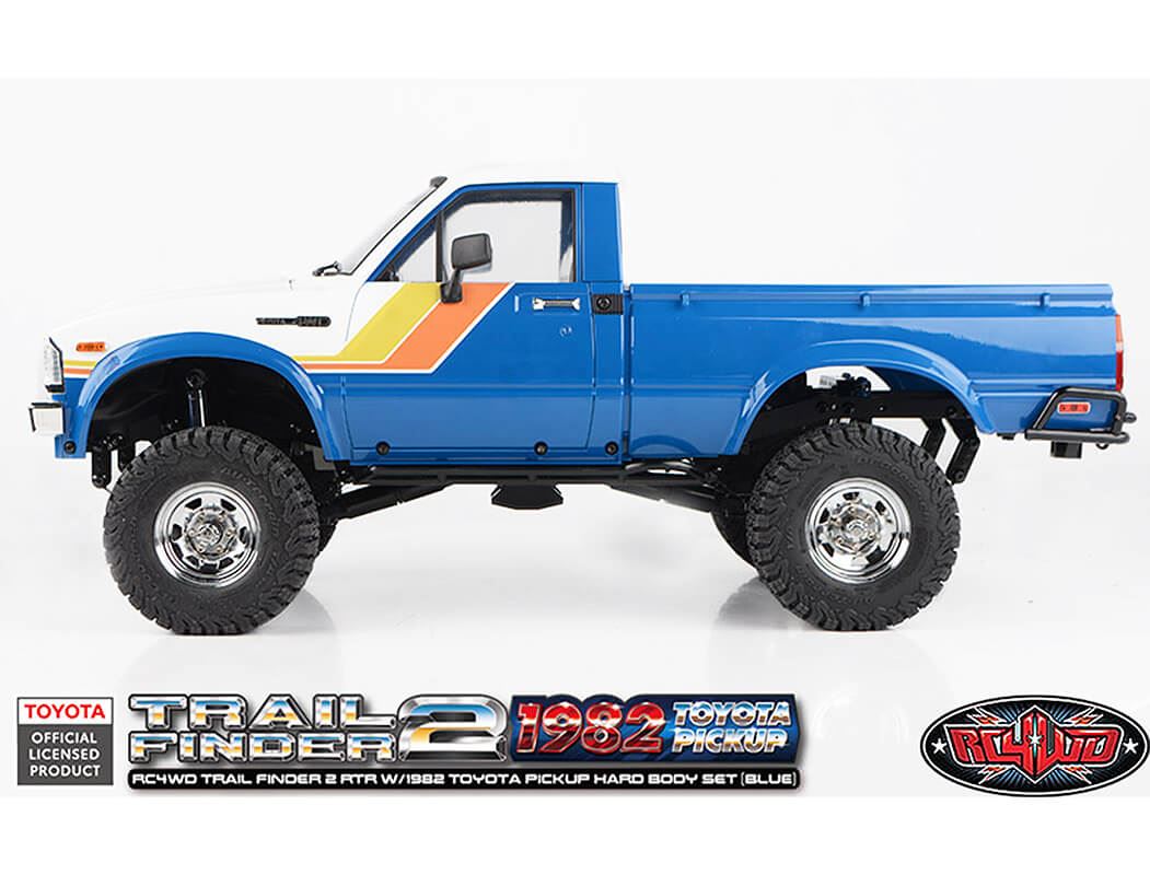 Rc4Wd Trail Finder2 Rtr With 1982 Toyota Pickup Hard Body Blue