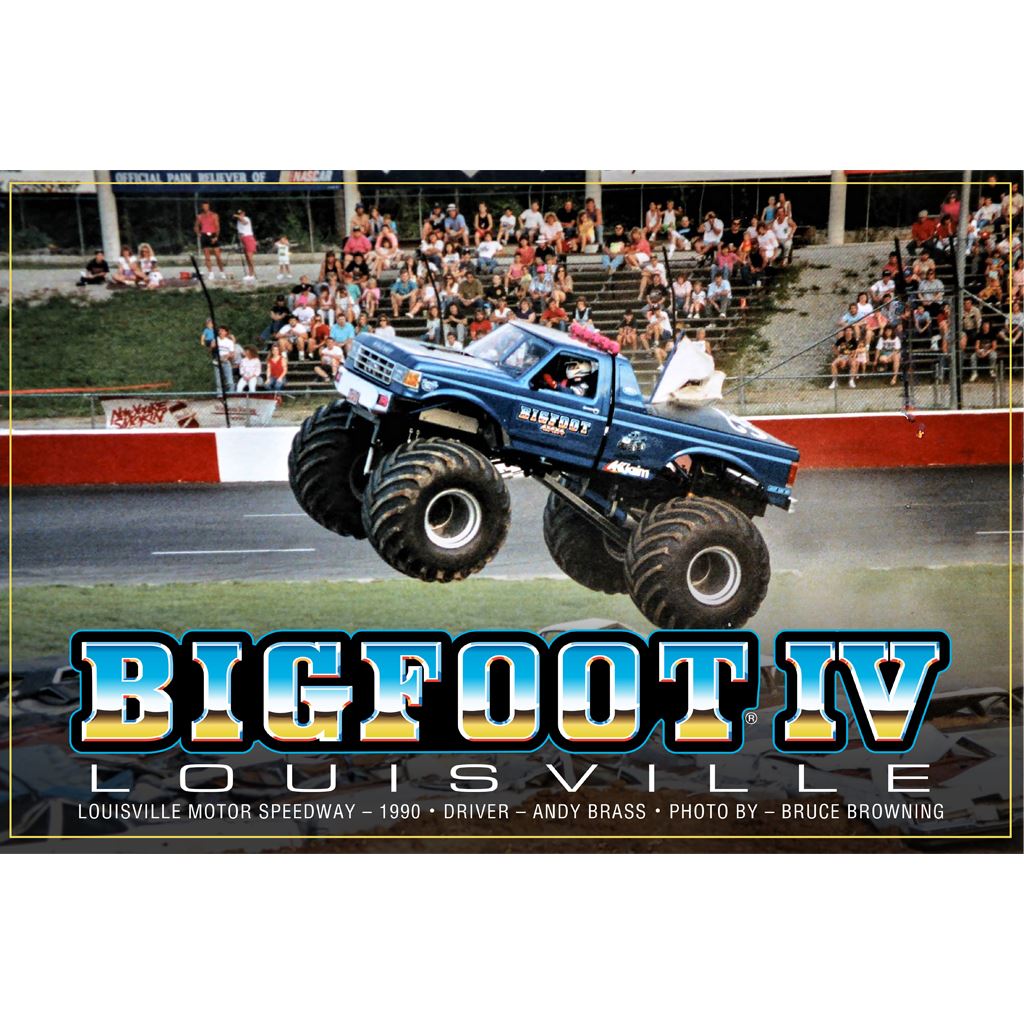 BIGFOOT 4 Louisville 1990 Ford F-250 Body w/Acc