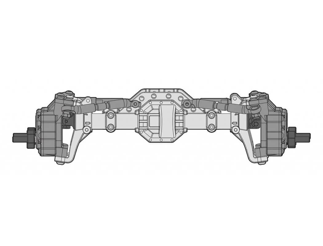 Element Rc Enduro Ecto Trail Truck Rtr Grey W/Portal Axles