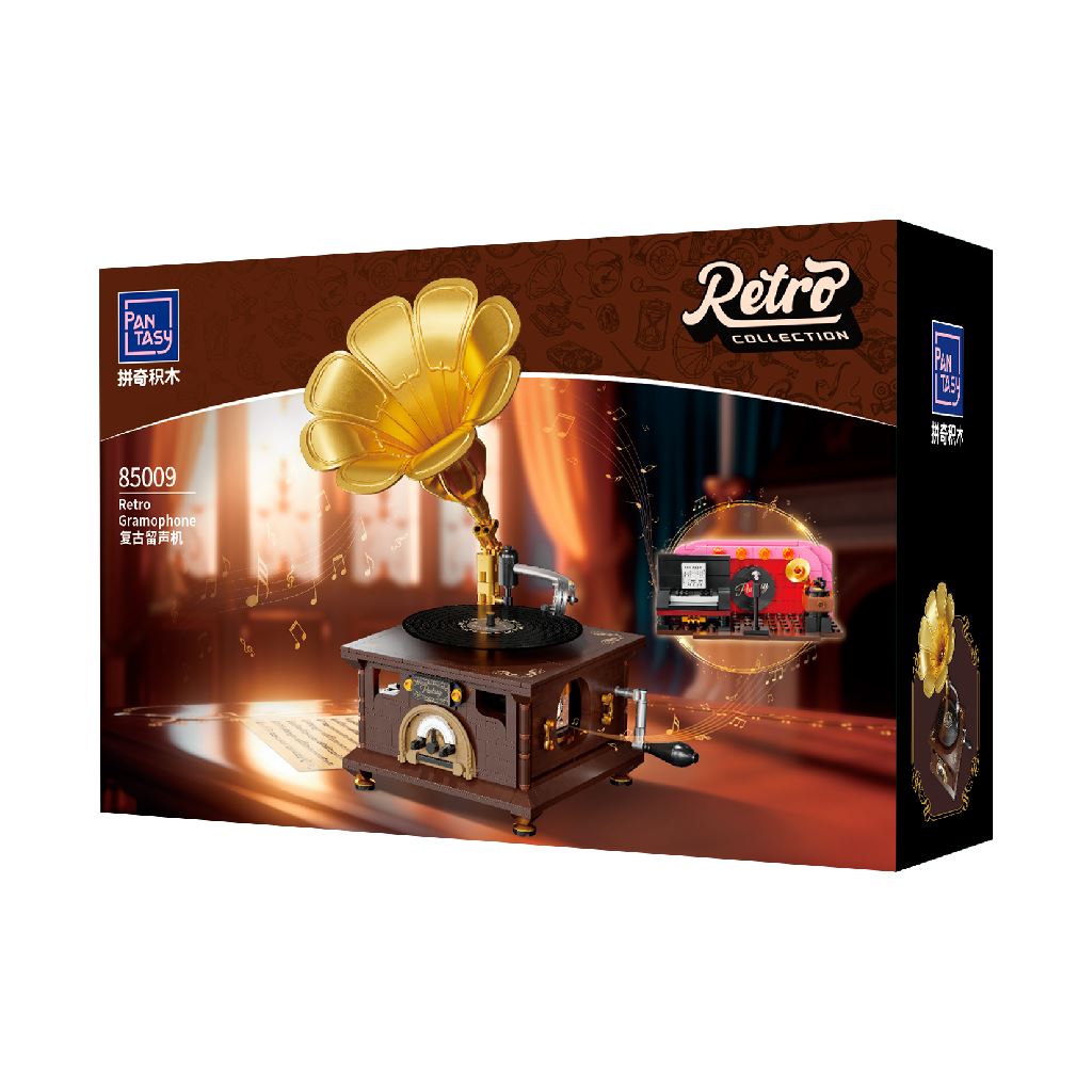 Pantasy Retro Gramophone - 662 Pcs