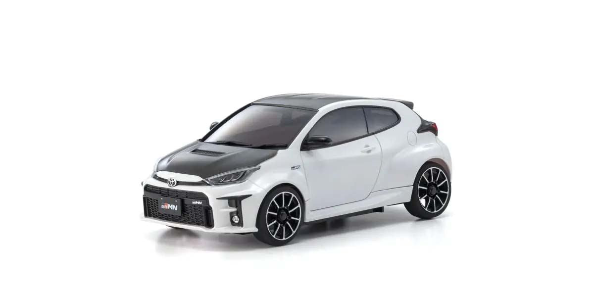 Mini-Z Awd Toyota Grmn Yaris Rally Package White Pearl (Ma020-Kt531P)