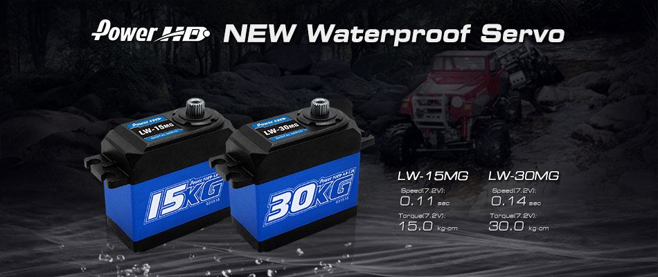 Servo Power Hd Lw-30Mg Mg Digital Waterproof Hv 30.0Kg/0.14S