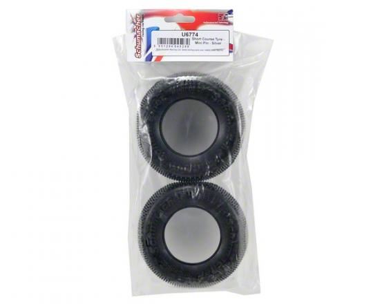 Schumacher Short Course Tyre - Mini Pin - Silver