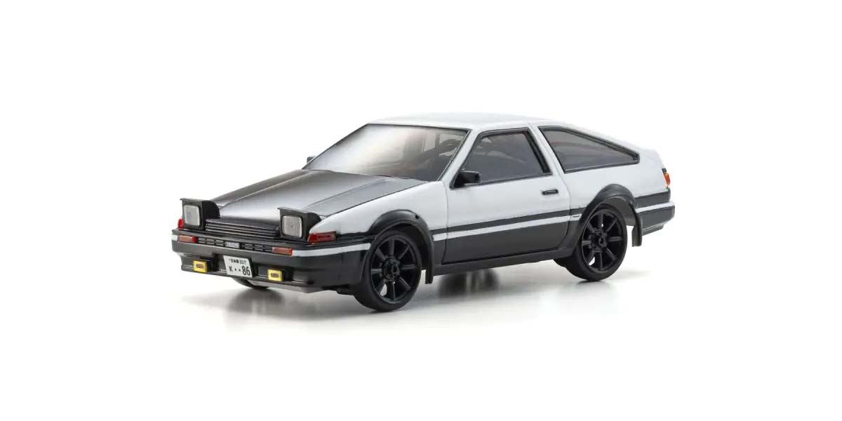 Kyosho First Mini-Z 1:28 Toyota Sprinter Trueno Ae86 Wh/Bk