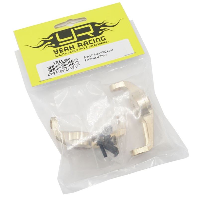 Yeah Racing Brass C Hubs 49g 2 pcs For Traxxas TRX-4 TRX4-6