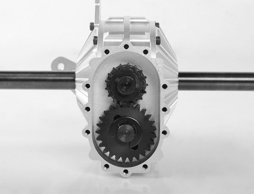 RC4WD 1/4 SCALE ALUMINUM REAR AXLE W/QUICK CHANGE GEARS (SKELL