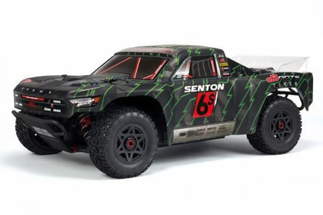 ARRMA SENTON 6S BLX Painted Body Black/Green