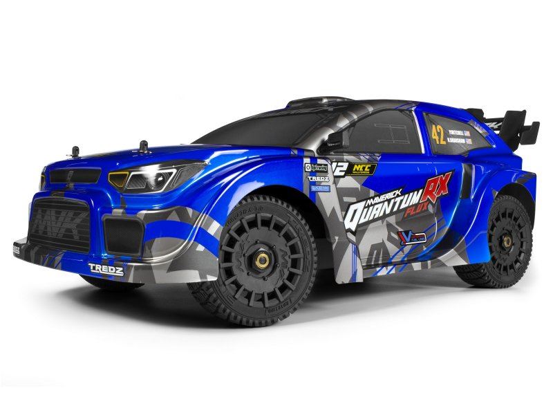 Quantumrx Rally Car Body - Blue