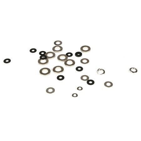 Losi Washer Assortment, 6 sizes (27): 5IVE-T,MINI WRC (LosiB6535)