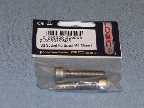 RACTIVE SS Socket Hd Screw M5 25mm Pk2