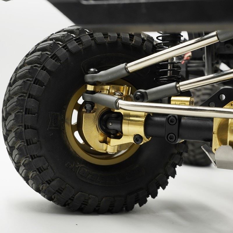 Yeah Racing Brass Front Steering Knuckle Arm 2pcs For Element 1/10 Enduro